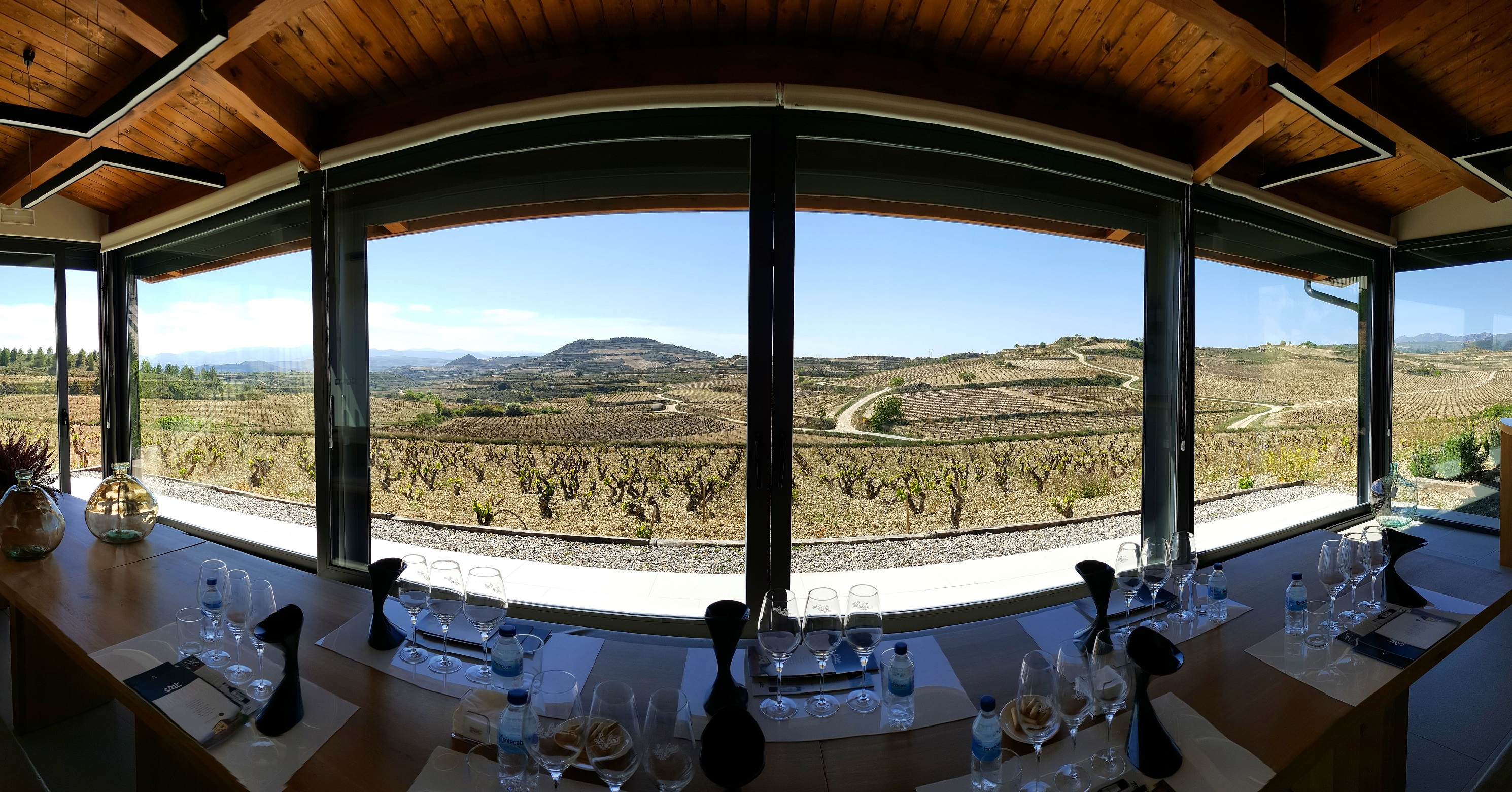 BODEGAS LUIS CANAS 7 - The Viewpoint Tasting room - Sala de catas El Mirador a pie de viña