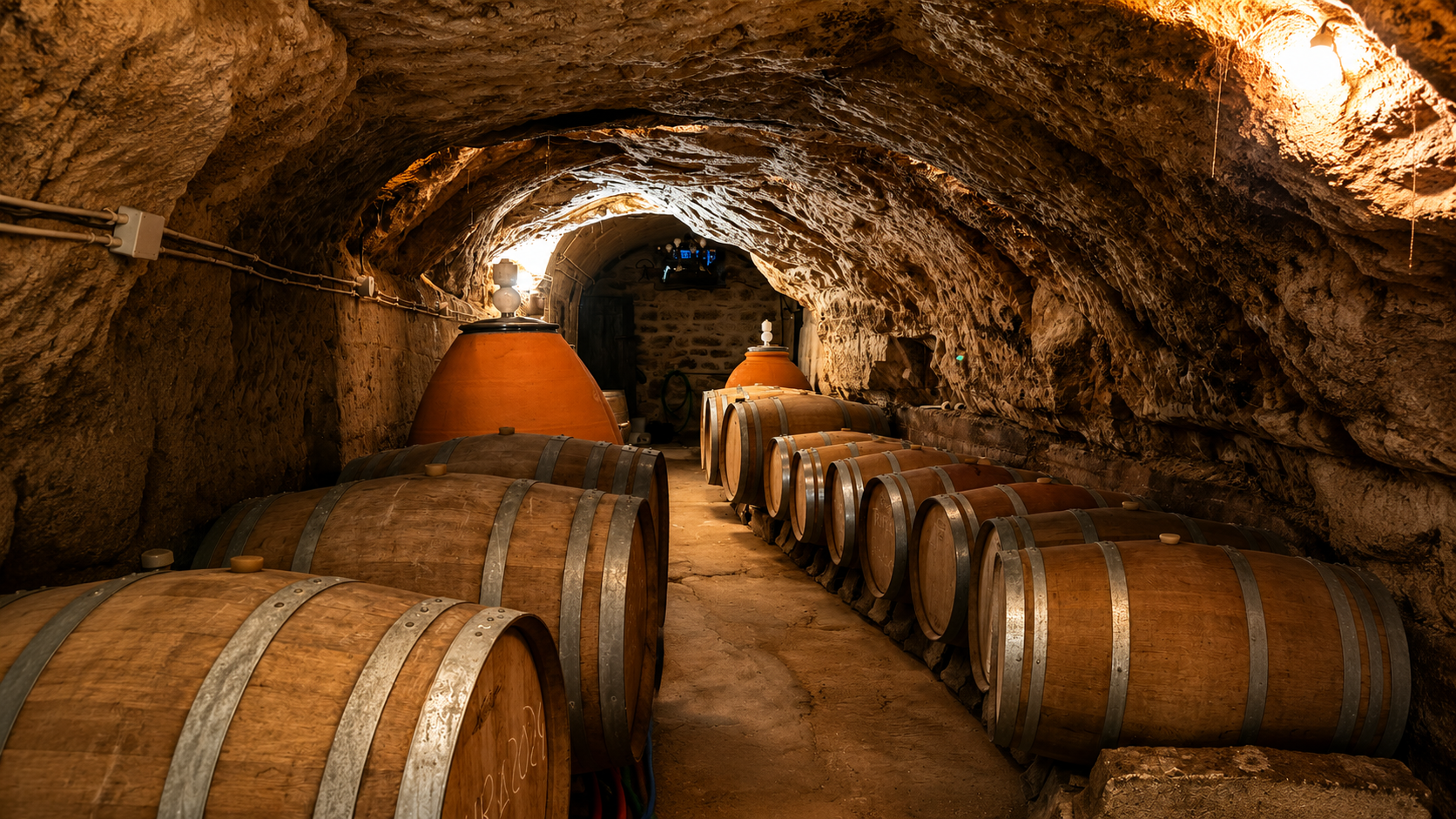 Cueva en la roca.